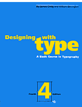 Designing with Type, book cover