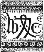 Printer’s mark of Caxton