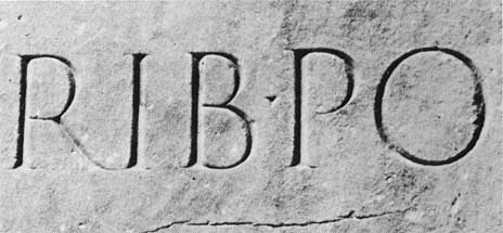 Trajan column inscription detail